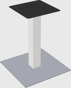 Modular table/desk base