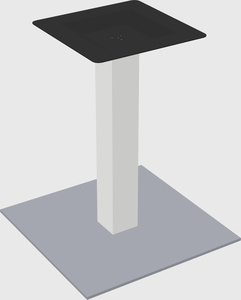 Modular table/desk base