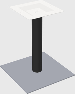 Modular table/desk base
