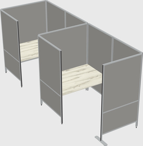 Small private panel system