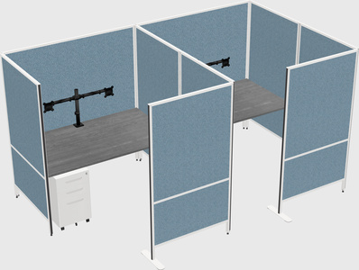 Flexible panel system with privacy