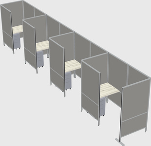 Small private panel system