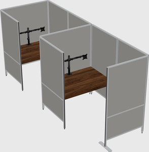 Small private panel system