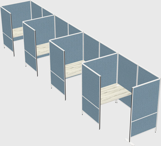 Small private panel system