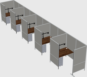 Small private panel system