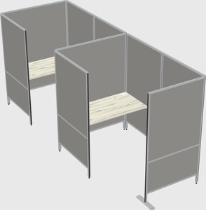 Small private panel system
