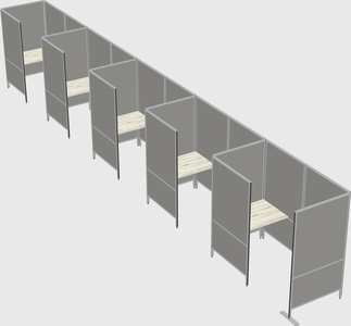 Small private panel system