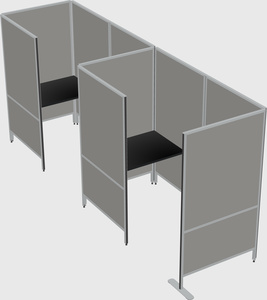 Small private panel system