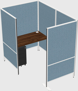 Small private panel system