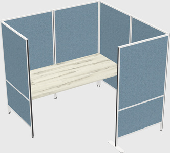 Flexible panel system with privacy