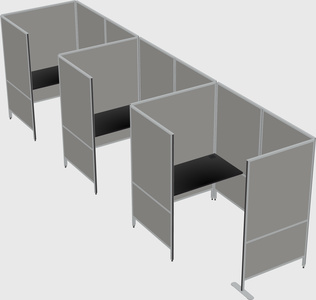 Small private panel system
