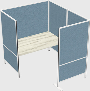 Flexible panel system with privacy