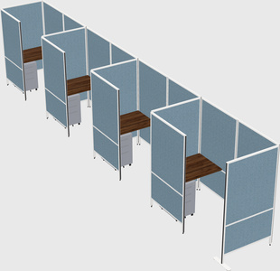 Small private panel system