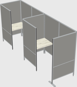Small private panel system