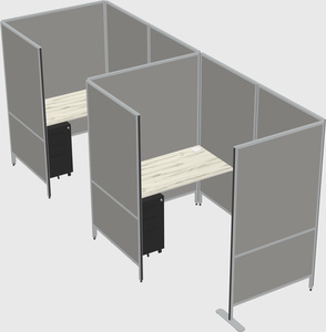Small private panel system