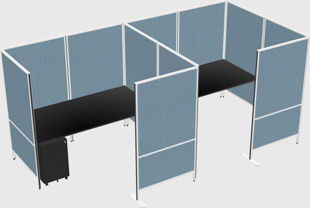 Flexible panel system with privacy