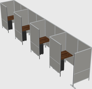 Small private panel system