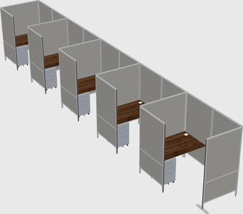 Small private panel system