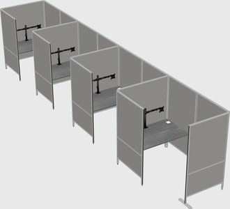 Small private panel system