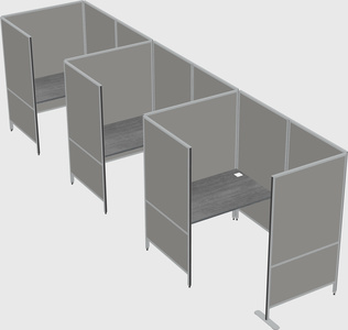 Small private panel system