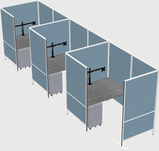 Small private panel system