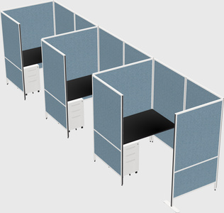 Small private panel system
