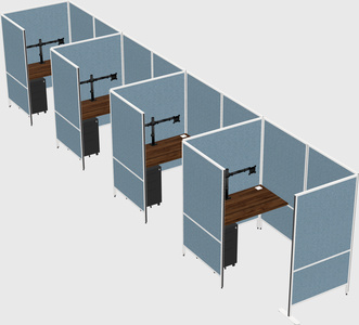 Small private panel system