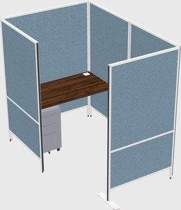 Small private panel system