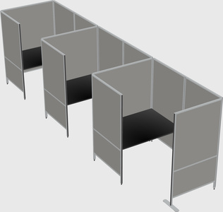 Small private panel system
