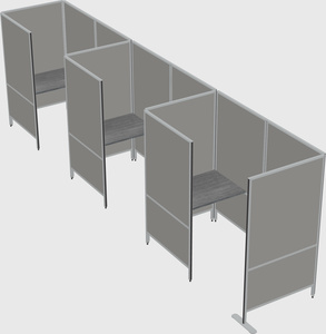Small private panel system