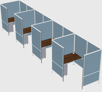 Small private panel system