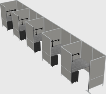 Small private panel system