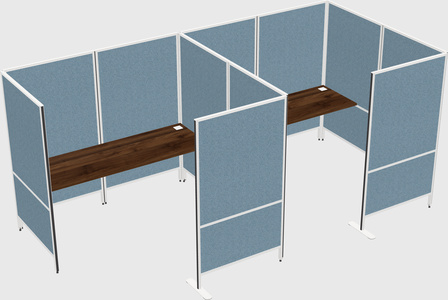 Flexible panel system with privacy