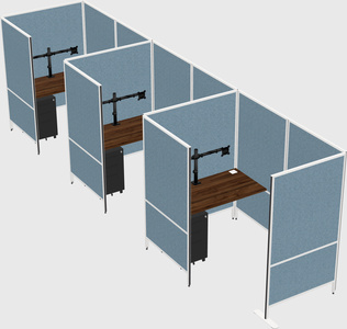 Small private panel system