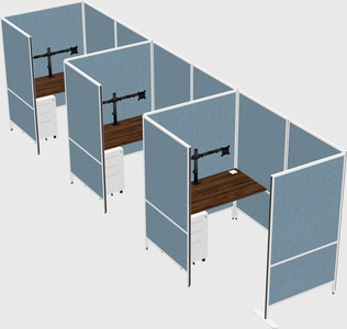 Small private panel system