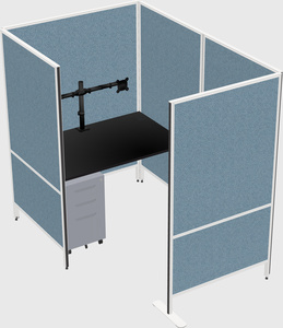 Small private panel system
