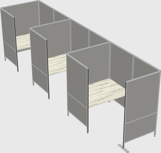 Small private panel system