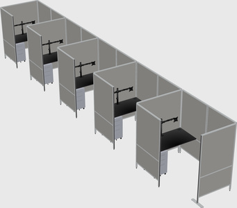 Small private panel system