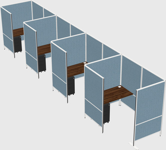 Small private panel system