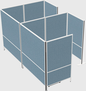 Flexible panel system with privacy