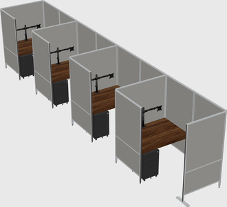 Small private panel system