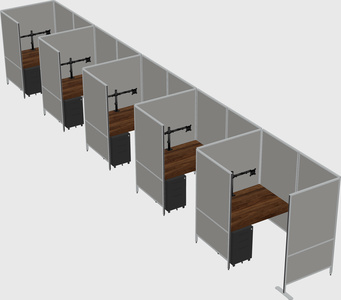 Small private panel system