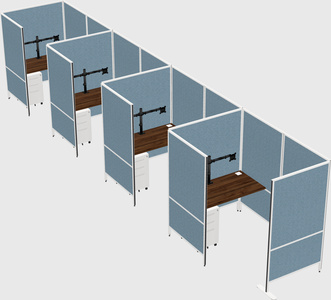 Small private panel system