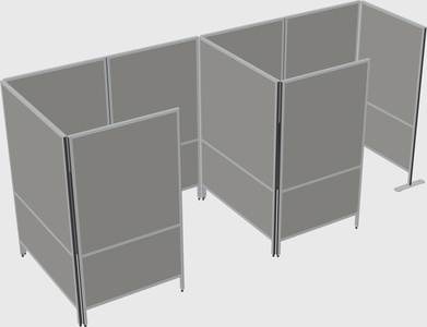 Small private panel system