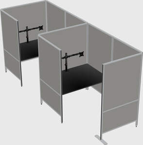 Small private panel system