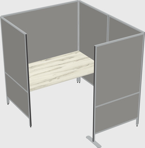 Flexible panel system with privacy