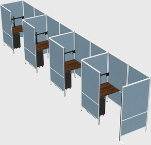 Small private panel system