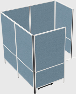 Flexible panel system with privacy