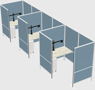 Small private panel system