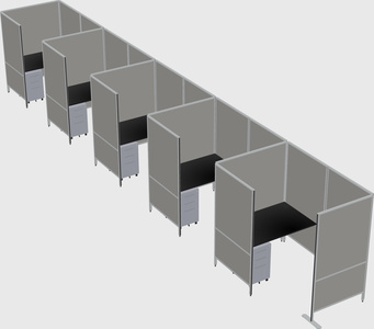 Small private panel system